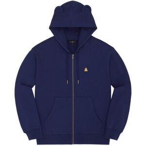 NWOT Teddy Fresh Classic Bear Ear Zip Hoodie